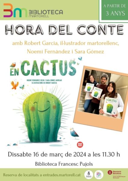 La Bustia cartell hora del conte cactus