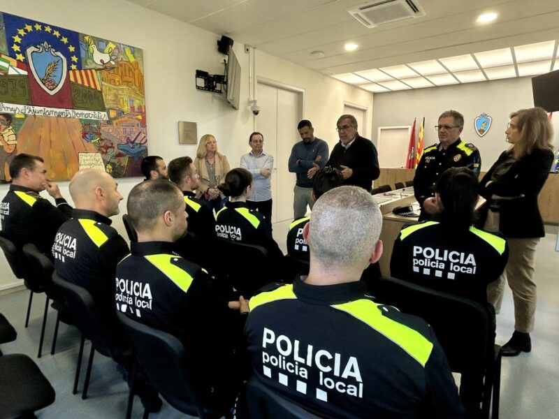 La Bustia nous agents Policia Local Sant Esteve 2