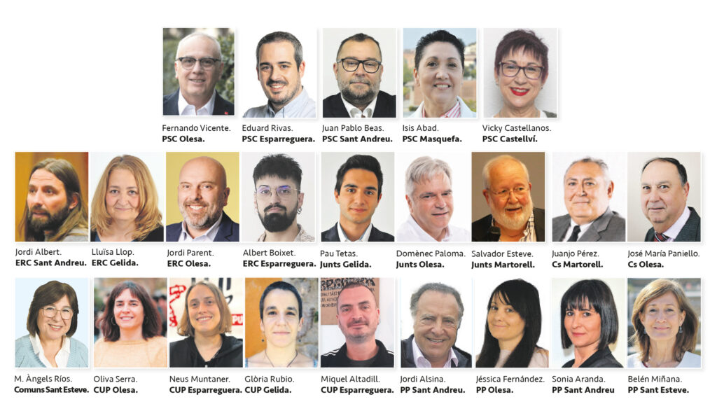 La Bustia 23 candidats llistes eleccions Parlament Catalunya 12 maig 2024
