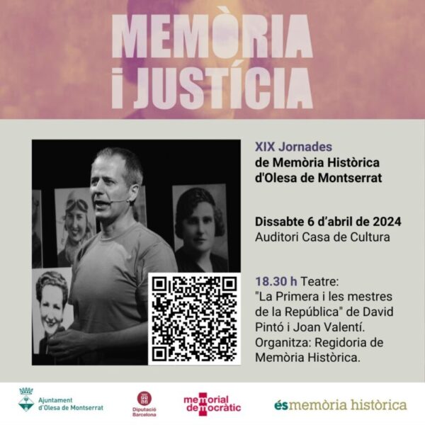 La Bustia cartell Memoria i Justicia Olesa