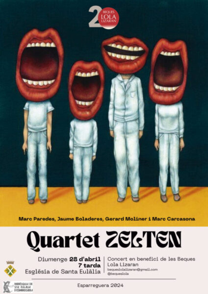 La Bustia cartell Quartet zelten