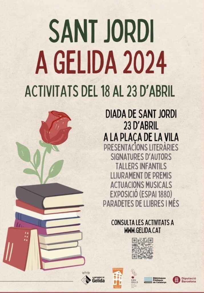 La Bustia cartell Sant Jordi Gelida 2024