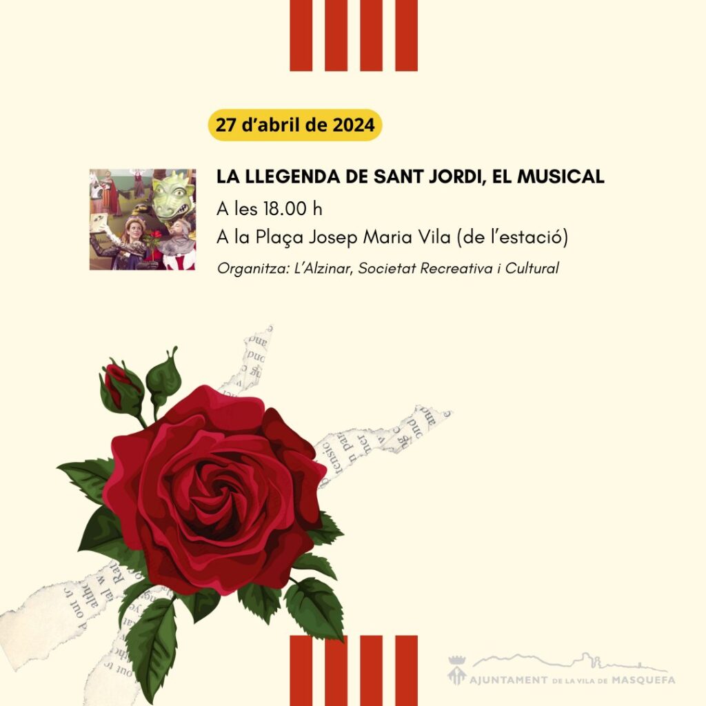 La Bustia cartell Sant Jordi Masquefa 3