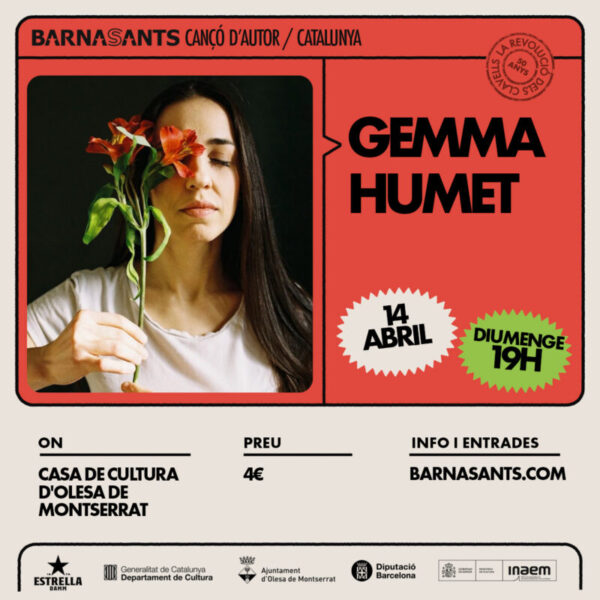 La Bustia cartell concert Gemma Humet