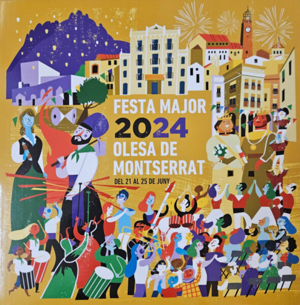 La Bustia cartell Festa Major Olesa