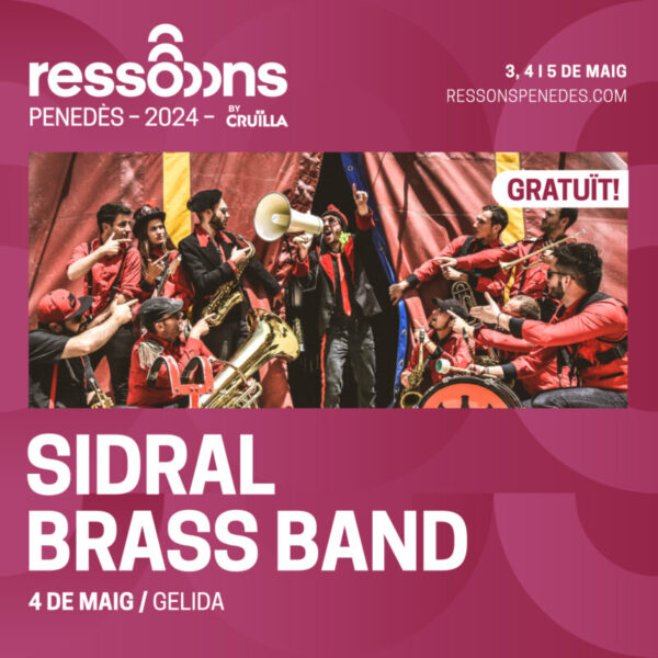 La Bustia cartell Sidral Brass Band