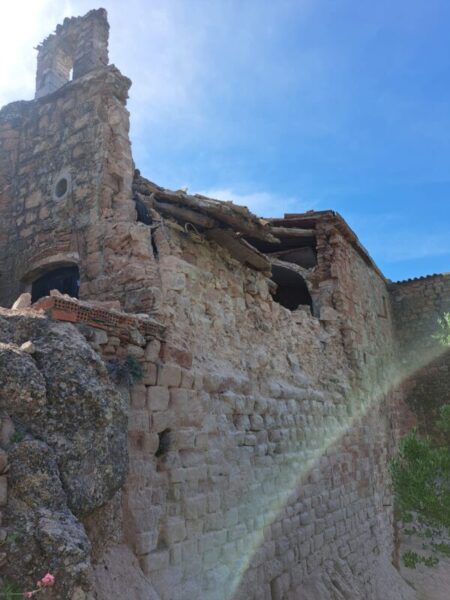 La Bustia esfondrament capella Sant Salvador Espases 3