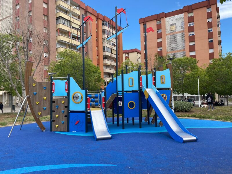 La Bustia parc infantil Sant Andreu