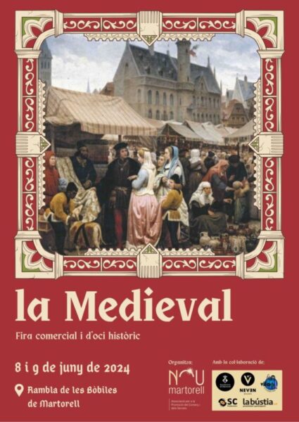 La Bustia cartell La Medieval Martorell 1