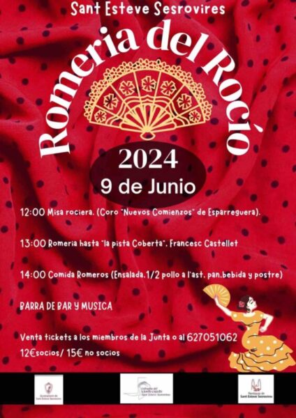 La Bustia cartell Romeria de la Cofradia del Santo Cristo Sant Esteve