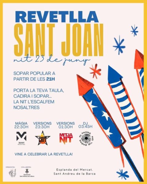 La Bustia cartell Sant Joan Sant Andreu 2