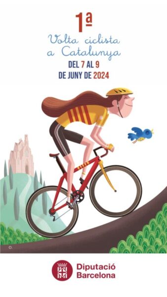 La Bustia cartell Volta Ciclista Femenina