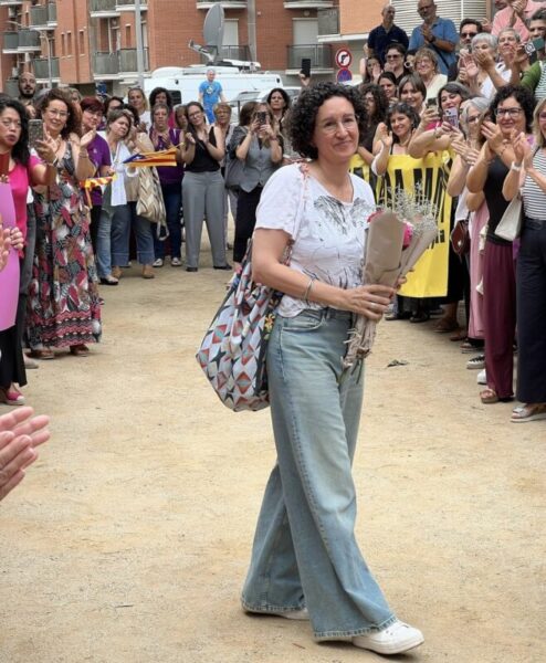 La Bustia assemblea dones benvinguda Marta Rovira Olesa 13 juliol 2024 10