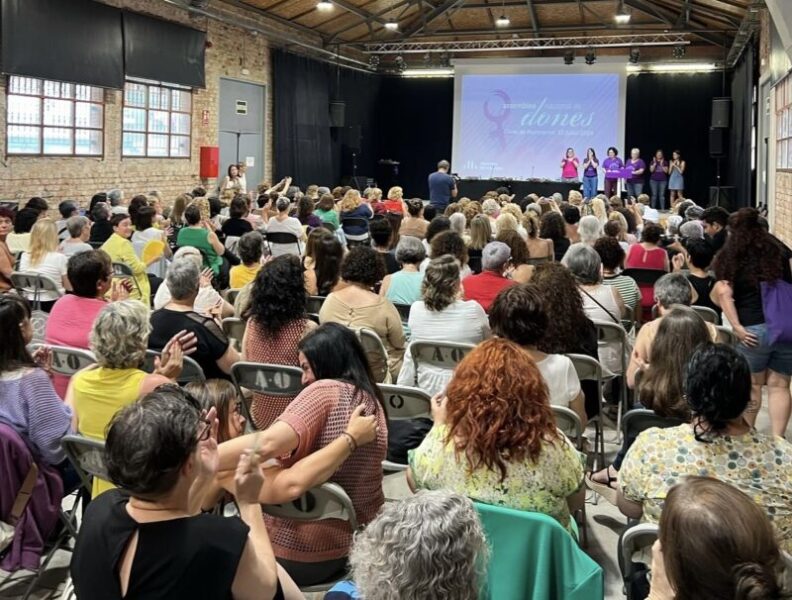 La Bustia assemblea dones benvinguda Marta Rovira Olesa 13 juliol 2024 9