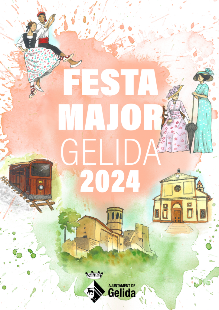 La Bustia cartell Festa Major Gelida