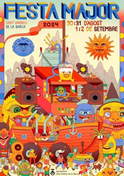 La Bustia cartell Festa Major Sant Andreu