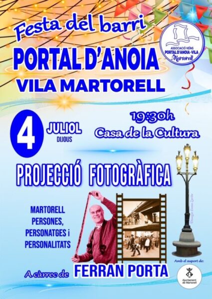 La Bustia cartell Portal Anoia Festa