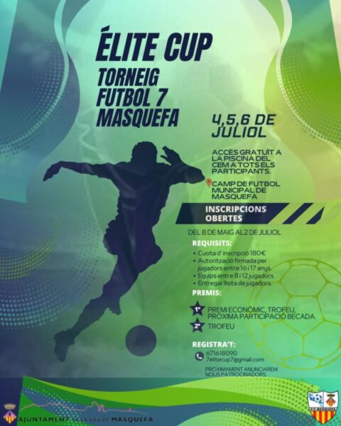 La Bustia cartell elite cup torneig Masquefa