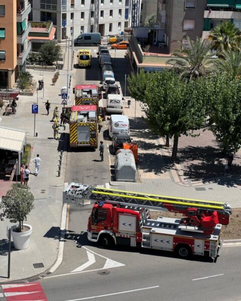 La Bustia incendi lona Sant Andreu 5