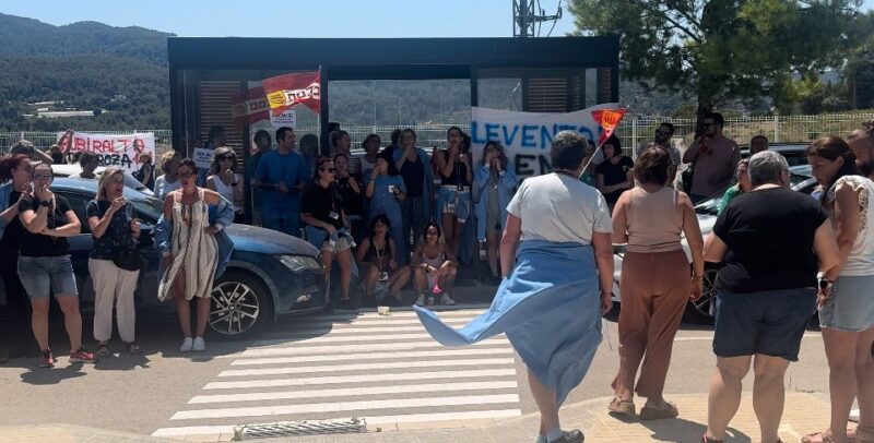 La Bustia treballadors Leventon protesta Sant Esteve 2