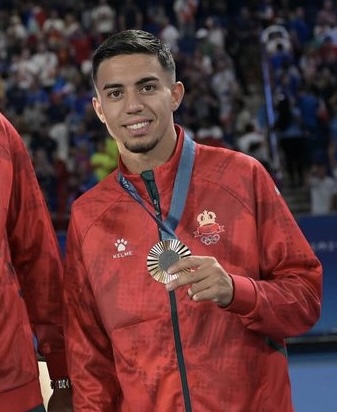 La Bustia Ilias Akhomach bronze Jocs Olimpics