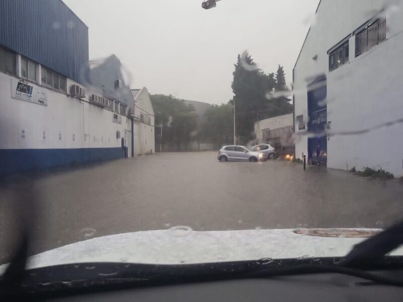 La Bustia forta tempesta Sant Andreu 1