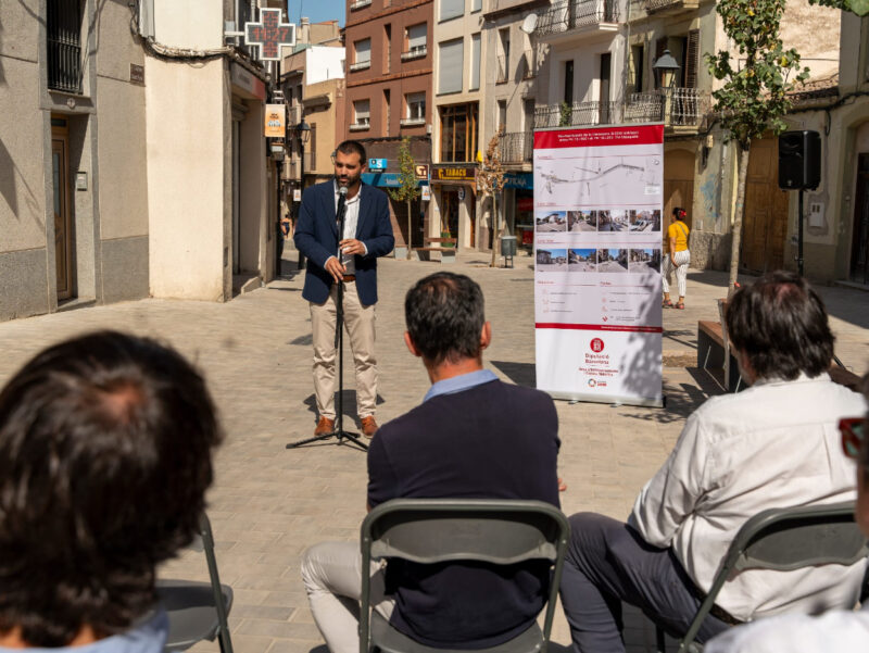 La Bustia obres remodelacio carrers Major i Sant Pere Masquefa 3