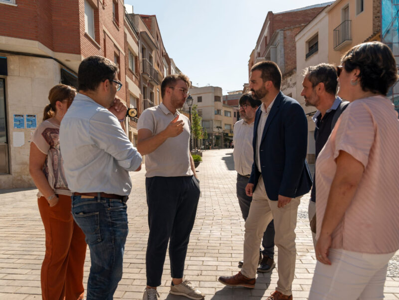 La Bustia obres remodelacio carrers Major i Sant Pere Masquefa 4