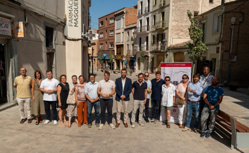 La Bustia obres remodelacio carrers Major i Sant Pere Masquefa 5