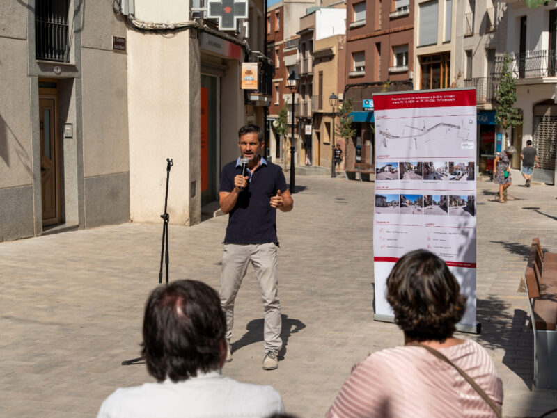 La Bustia obres remodelacio carrers Major i Sant Pere Masquefa 6