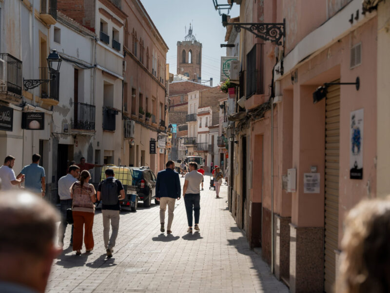 La Bustia obres remodelacio carrers Major i Sant Pere Masquefa 7