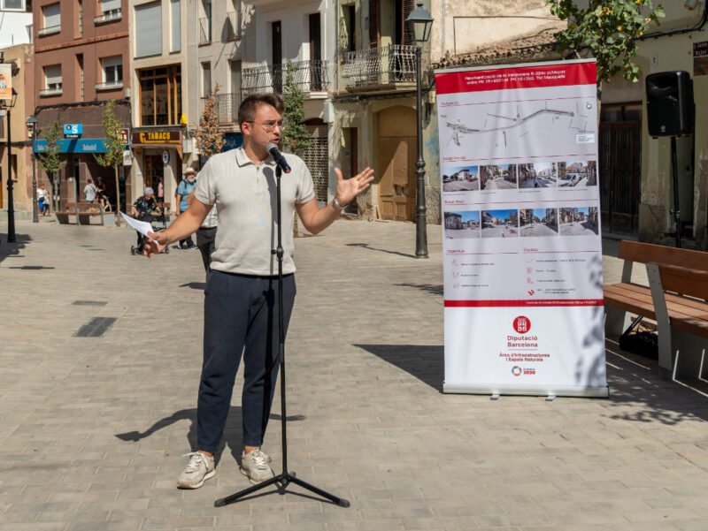 La Bustia obres remodelacio carrers Major i Sant Pere Masquefa 8