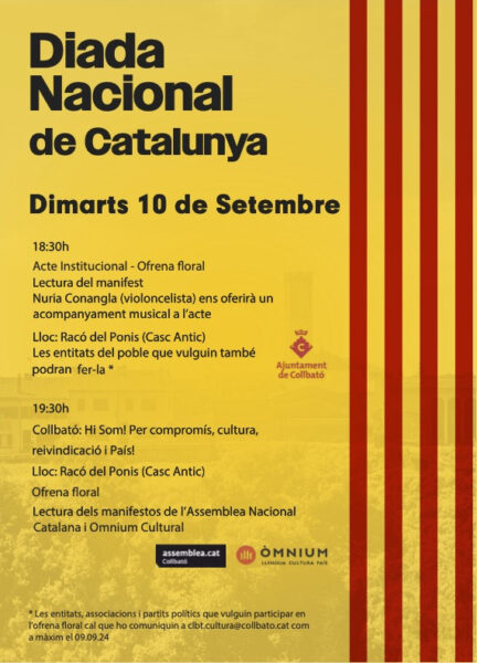 La Bustia cartell Diada Collbato