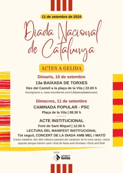 La Bustia cartell Diada Gelida