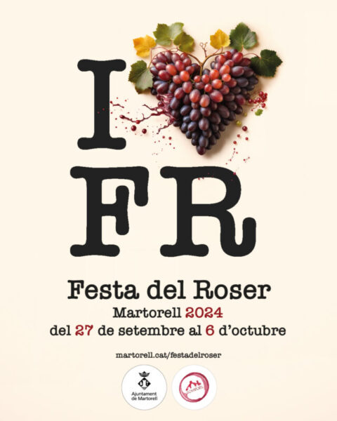 La Bustia cartell Festa del Roser Martorell