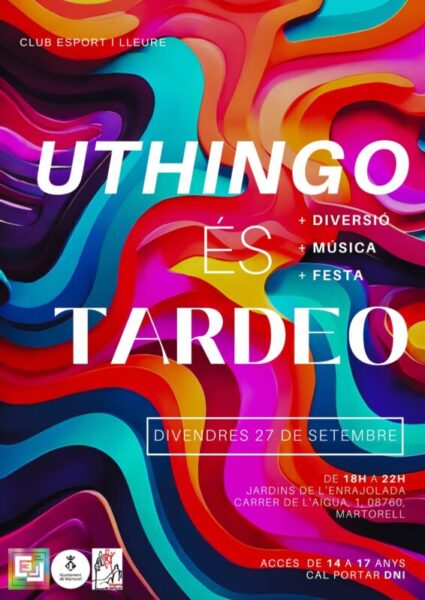 La Bustia cartell Uthingo es tardeo