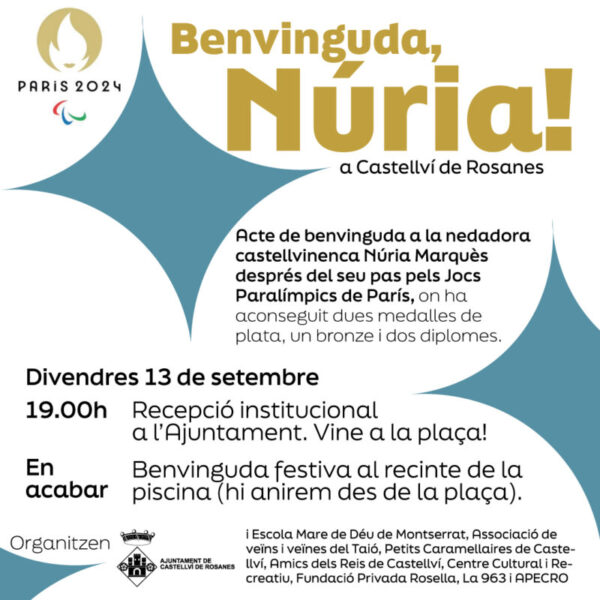 La Bustia cartell benvinguda Nuria Marques Castellvi