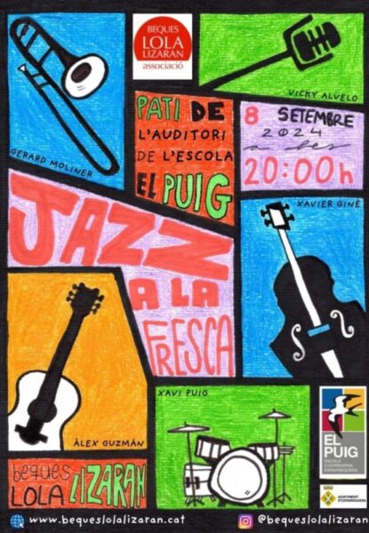 La Bustia cartell jazz a la fresca