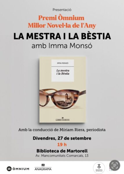 La Bustia cartell la mestra i la bestia