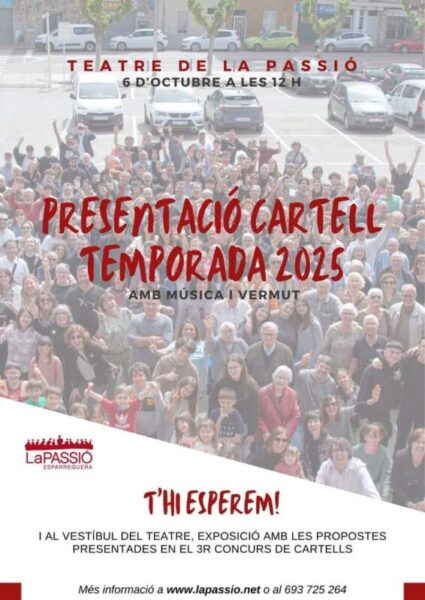 La Bustia cartell presentacio La Passio Esparreguera