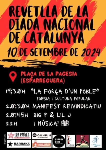 La Bustia cartell revetlla Diada Esparreguera