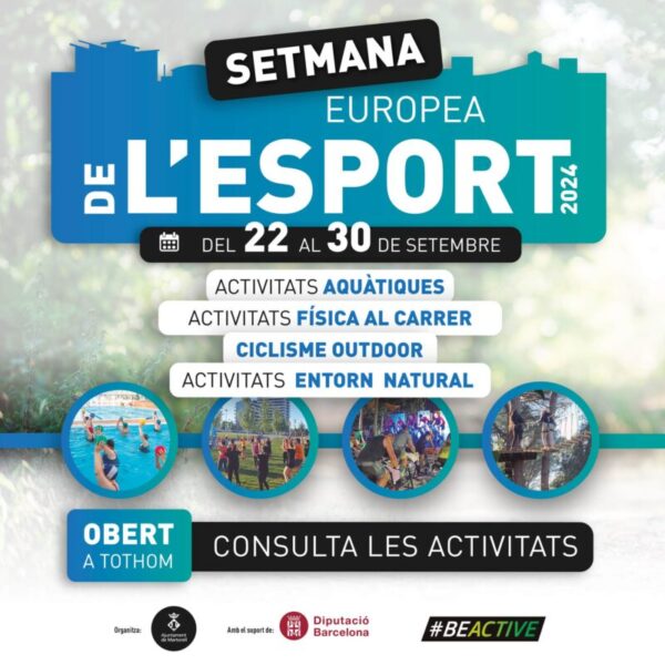 La Bustia cartell setmana europea esport Martorell