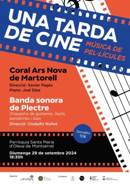 La Bustia cartell una tarda de cine Martorell