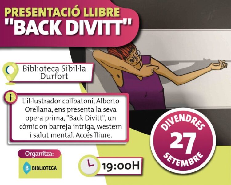 La Bustia presentacio llibre Back Divit Collbato