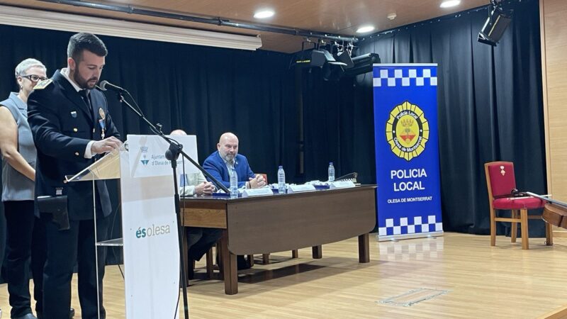 La Bustia Diada Sant Miquel Policia Local Olesa 4