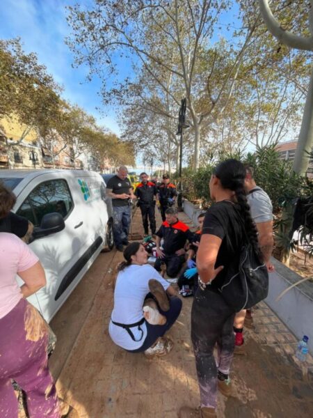 La Bustia Policia Local Masquefa i GEIF Sant Esteve dana Valencia 9