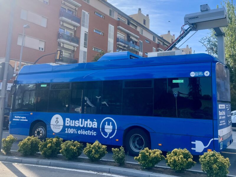 La Bustia autobus electric Martorell