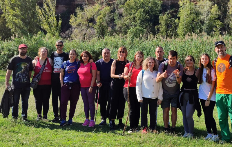 La Bustia caminada Olesa Associacio per Salut Mental Baix Llobregat Nord