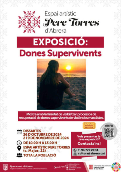 La Bustia cartel exposicio Dones Supervivents