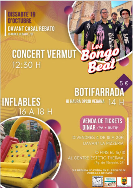 La Bustia cartell Bongo Beat